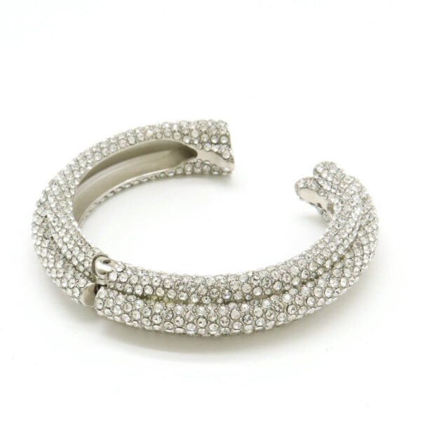 Louis Vuitton Rhinestone Metal Bangle M64877 - Image 2