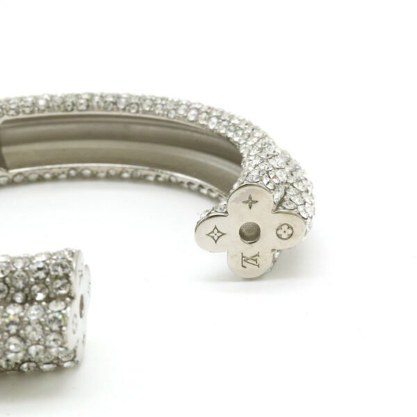 Louis Vuitton Rhinestone Metal Bangle M64877 - Image 3