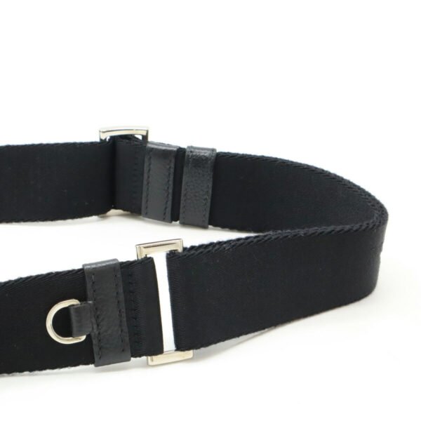 Prada Leather Shoulder Bag Black - Image 6