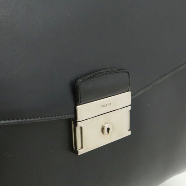 Prada Leather Business Briefcase VR0006 - Image 8