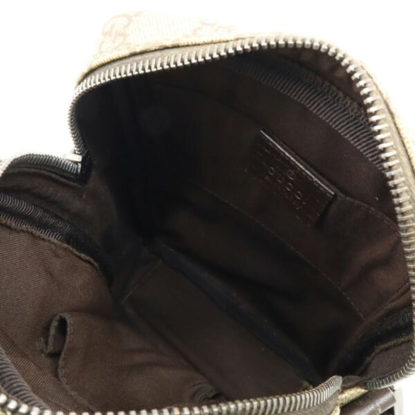 Gucci GG Supreme Shoulder Bag Khaki Beige - Image 5