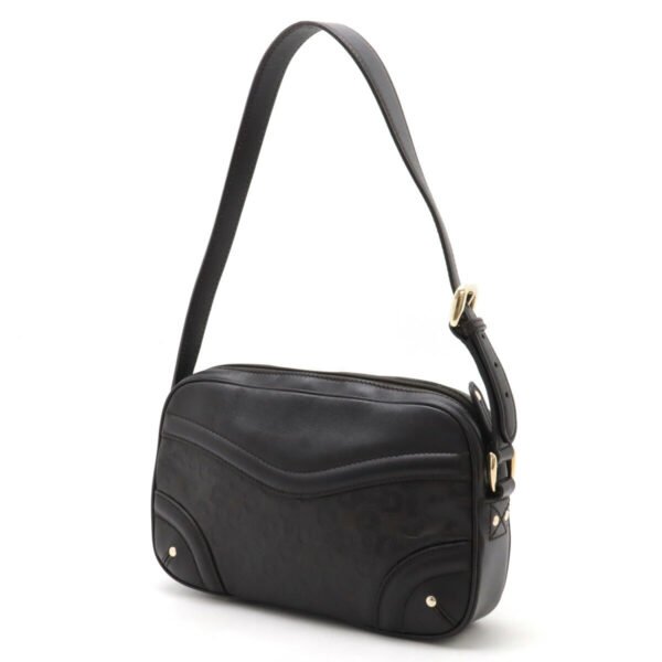 Gucci Leather Crest Horsebit Shoulder Bag - Image 2