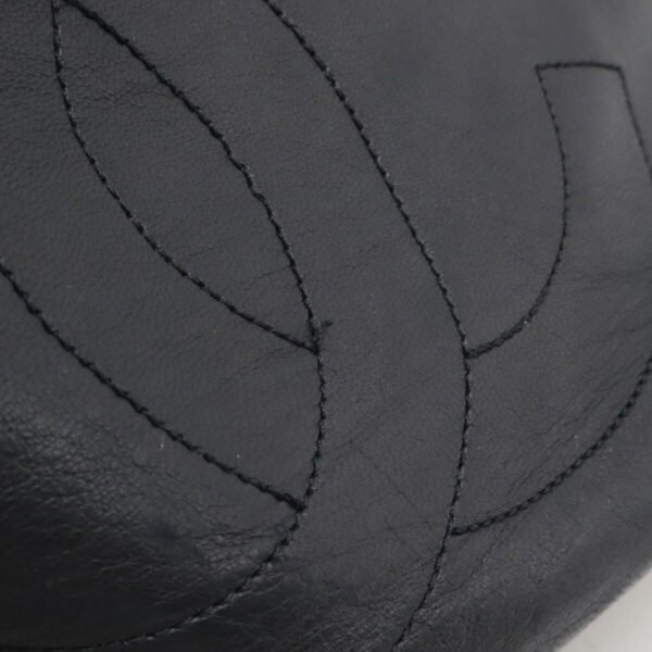 Chanel Leather Coco Ball Chain Shoulder Bag - Image 4