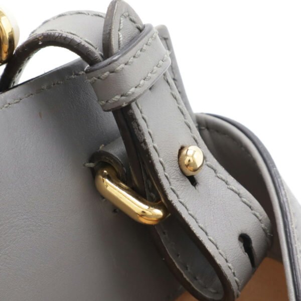 Gucci Bamboo Leather Handbag 453767 - Image 6