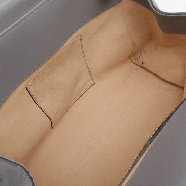 Gucci Bamboo Leather Handbag 453767 - Image 7