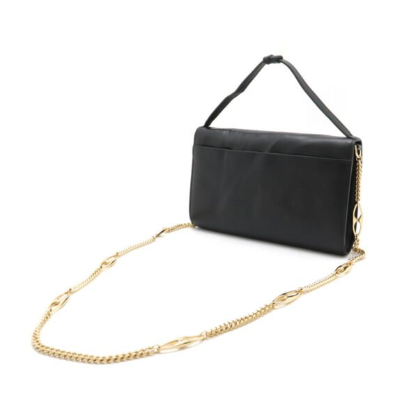 Gucci Zumi Leather Chain Shoulder Bag 2WAY Clutch - Image 2