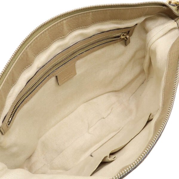 Gucci Soho Leather Shoulder Bag Beige - Image 6