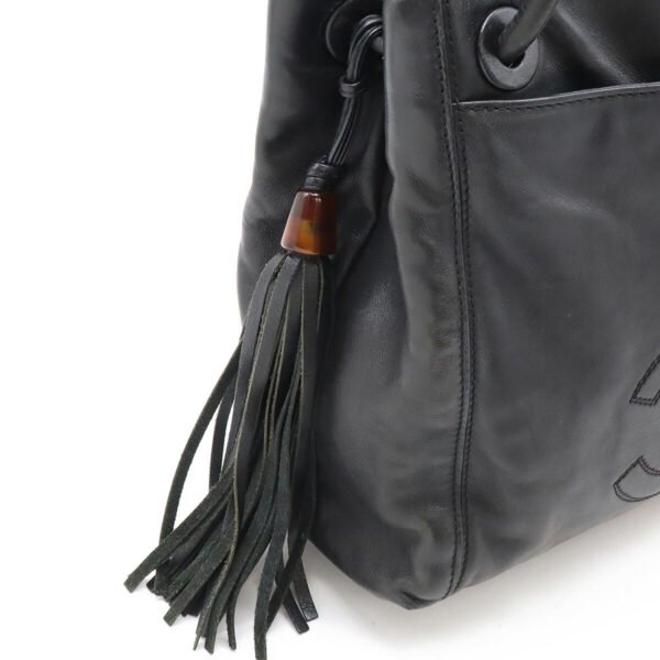 Chanel Lambskin Fringe Tassel Tote Bag - Image 6