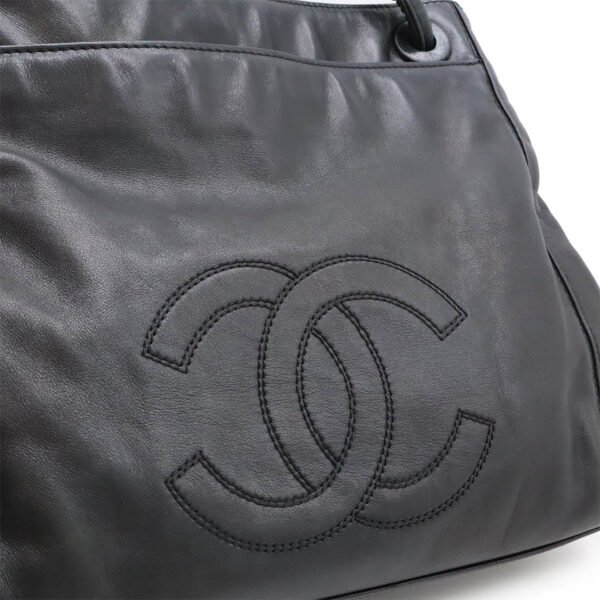 Chanel Lambskin Fringe Tassel Tote Bag - Image 9