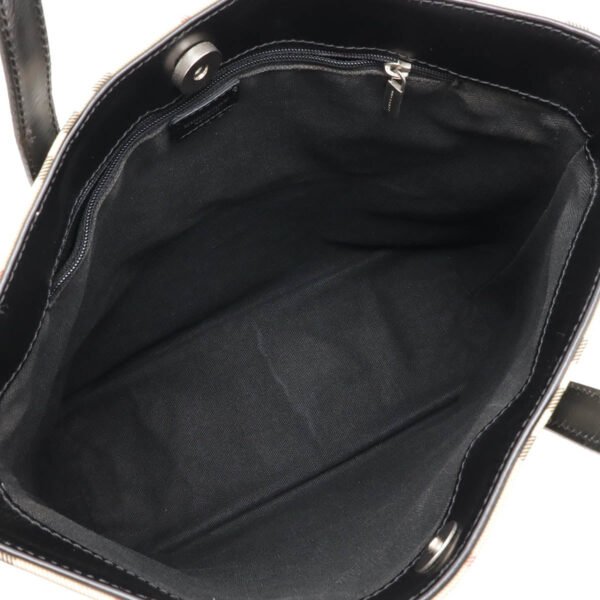 Burberry Nova Check Tote Bag PVC Leather - Image 5
