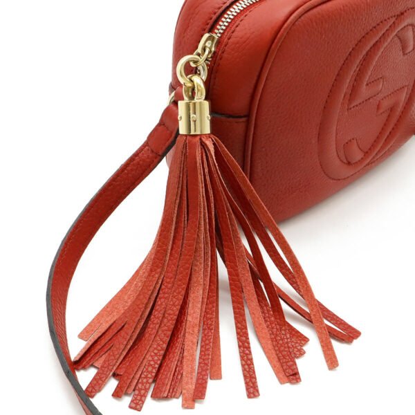 Gucci Soho Small Disco Leather Shoulder Bag - Image 4