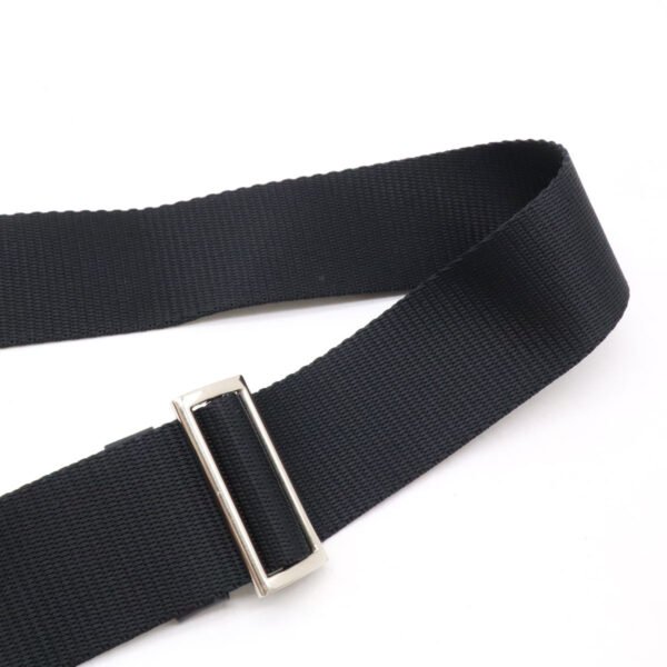 Prada Nylon Leather Shoulder Bag Black - Image 5