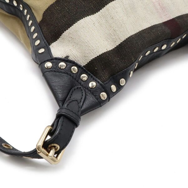 Burberry Nova Check Studded Backpack - Image 3