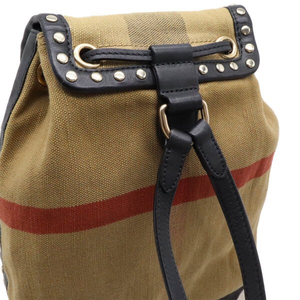 Burberry Nova Check Studded Backpack - Image 4