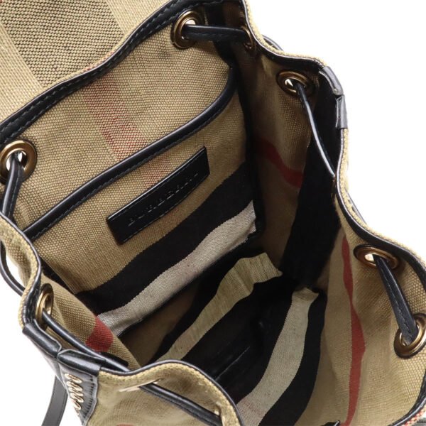 Burberry Nova Check Studded Backpack - Image 7