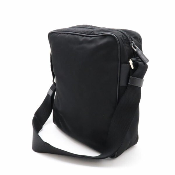 Prada Nylon Leather Shoulder Bag V160 - Image 2