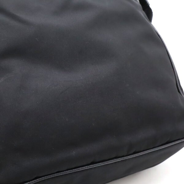 Prada Nylon Leather Shoulder Bag V160 - Image 9