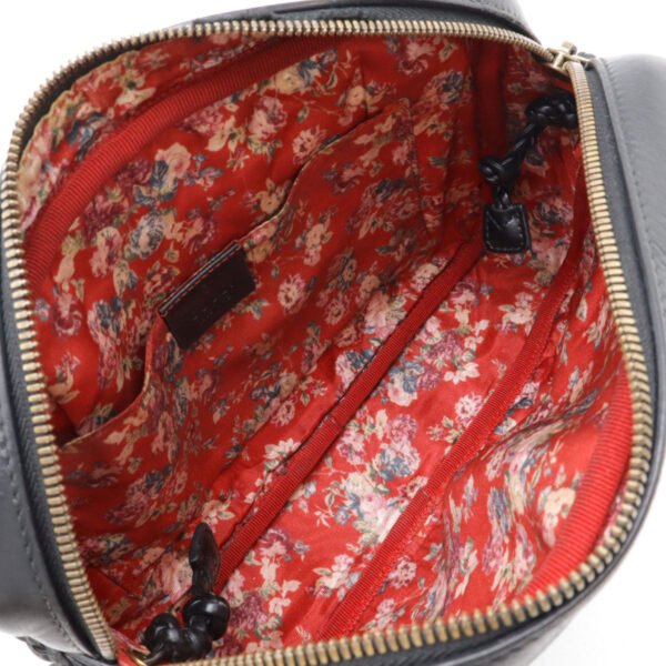 Gucci GG Marmont Leather Shoulder Bag Black - Image 6