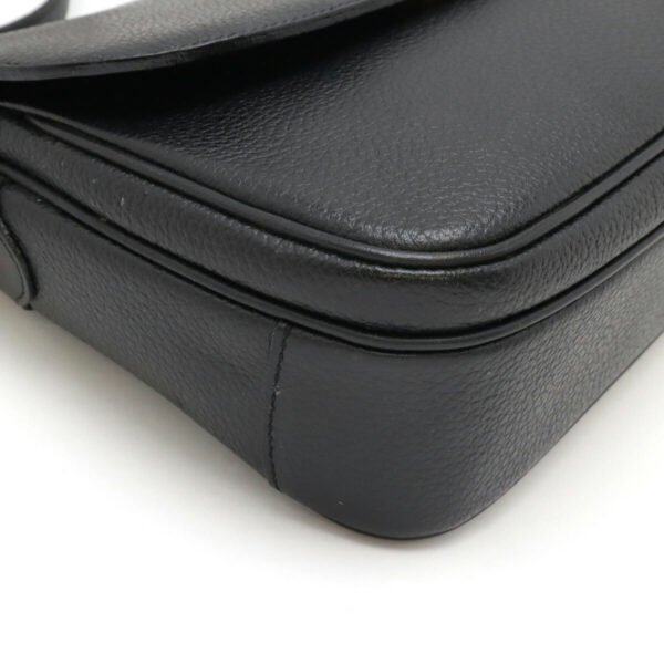 Burberry Leather Shoulder Bag Black - Image 3
