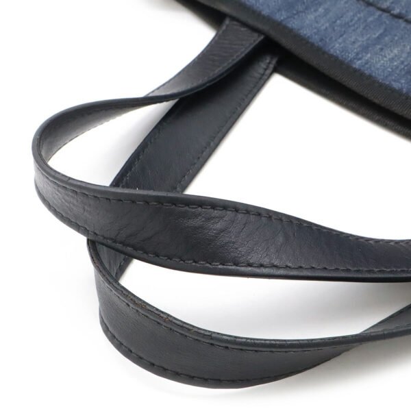 Prada Denim Leather 2WAY Tote Bag - Image 4