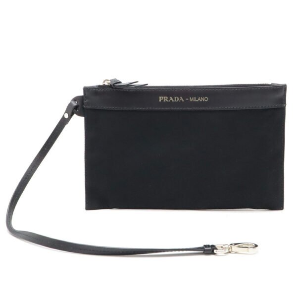 Prada Denim Leather 2WAY Tote Bag - Image 8