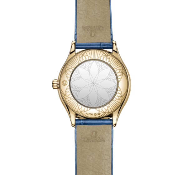 Omega De ville Mini Trésor 18K Moonshine™ Gold & Diamonds Lady's Watch - Image 3