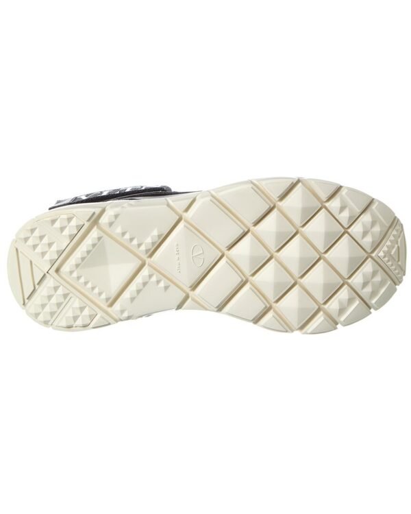Valentino Knit & Leather Sneaker - Image 4
