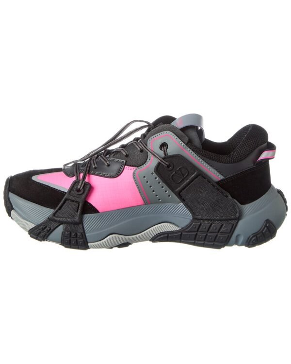 Valentino Leather & Suede Sneaker - Image 2
