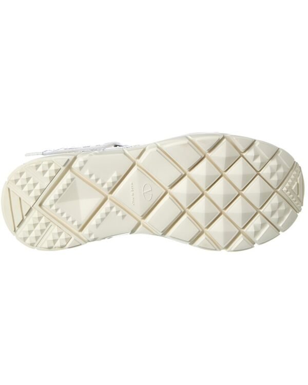 Valentino Knit & Leather Sneaker - Image 4