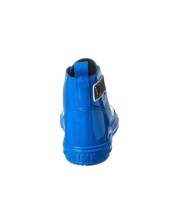 Valentino Patent High-Top Sneaker - Image 3
