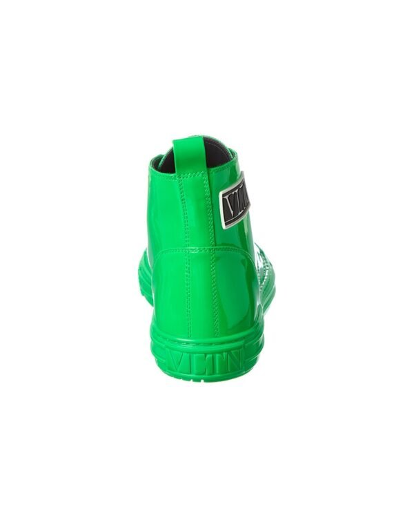 Valentino Patent High-Top Sneaker - Image 3
