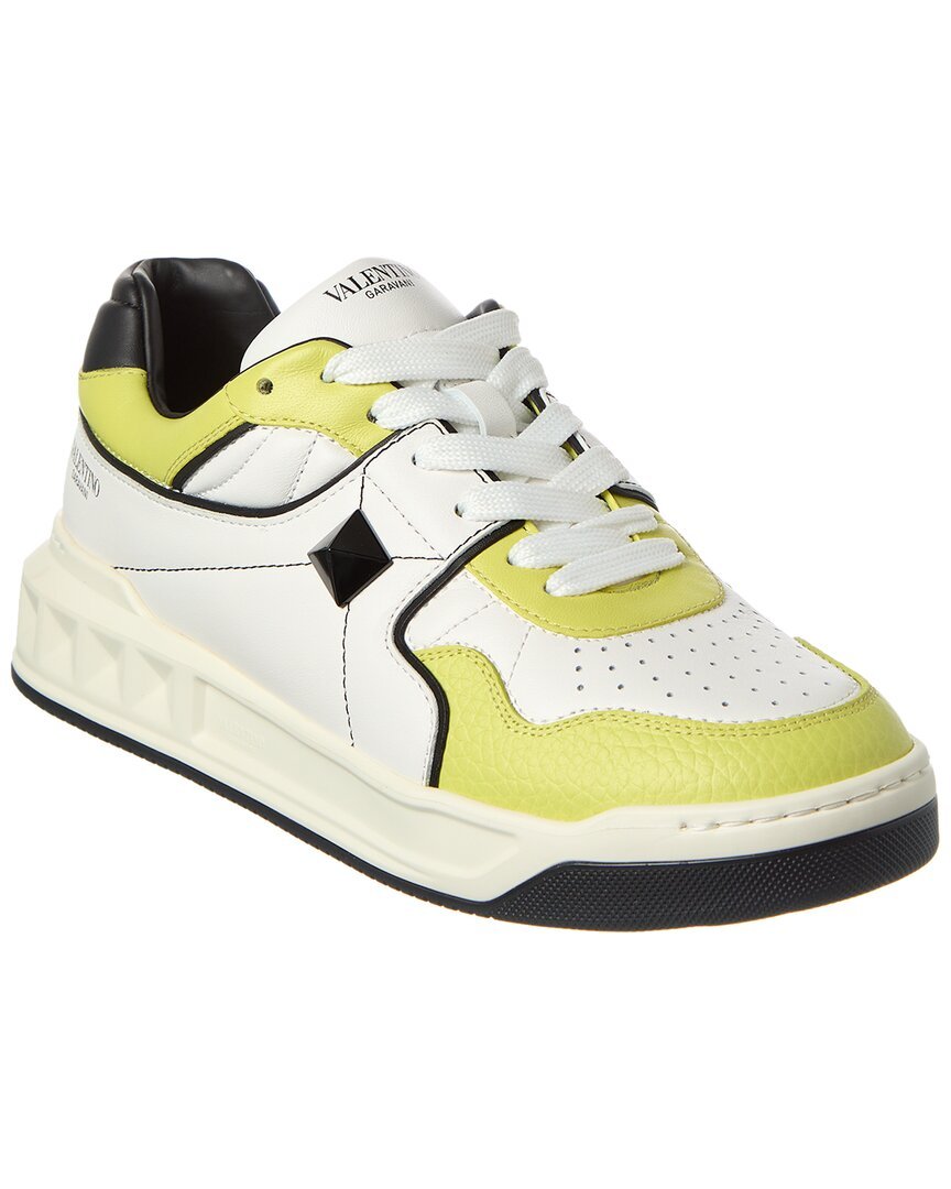 Valentino Roman Stud Leather Sneaker