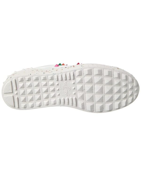 Valentino Open For A Change Leather Sneaker - Image 4