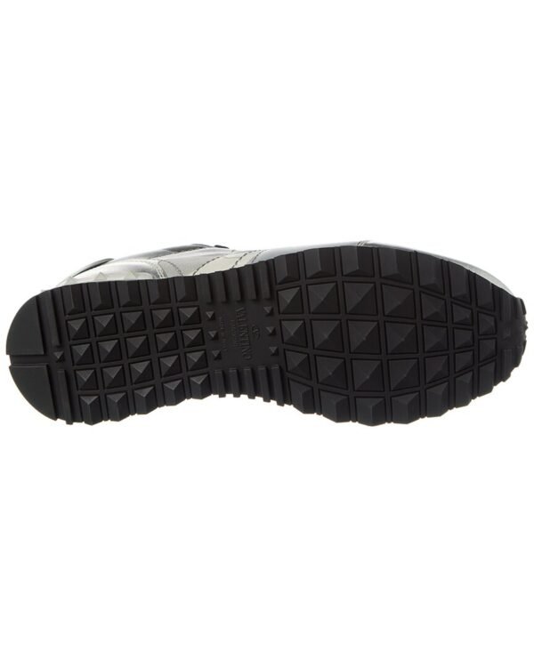 Valentino Camo Canvas & Leather Sneaker - Image 4