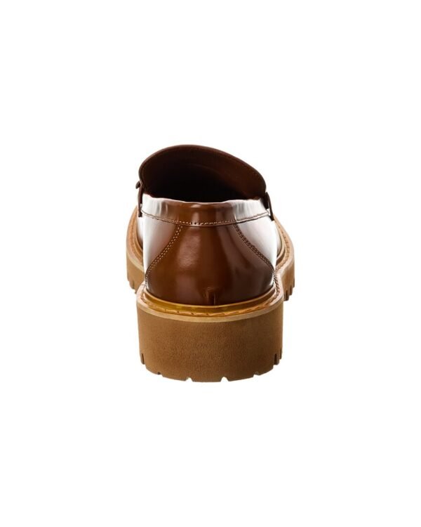 Valentino Vlogo Signature Leather Loafer - Image 3