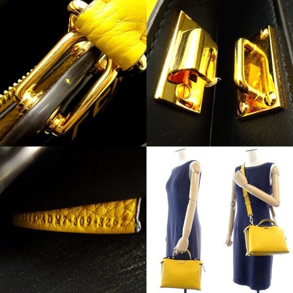 Fendi Peekaboo Iconic Essential 2Way Bag - Image 6