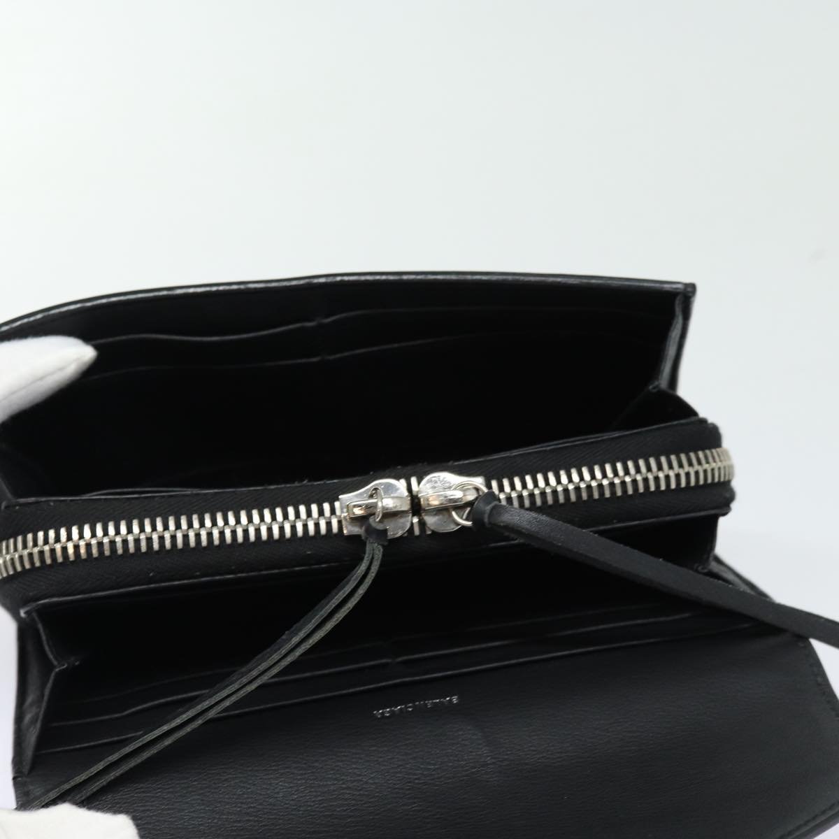 Balenciaga Papier Black Leather Wallet (Pre-Owned) - Image 5