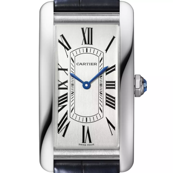 Cartier Tank Americanine Stainless Steel Unisex Watch - Image 2