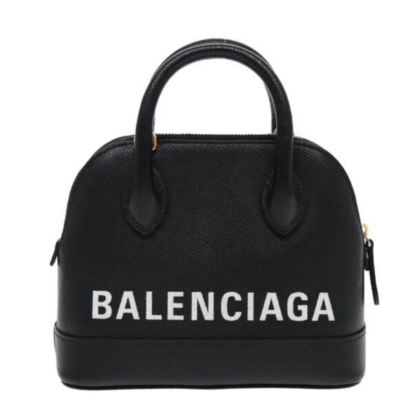 Balenciaga Ville Black Leather Handbag (Pre-Owned) - Image 2