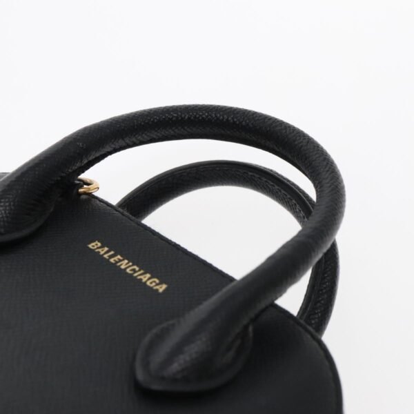 Balenciaga Ville Black Leather Handbag (Pre-Owned) - Image 5
