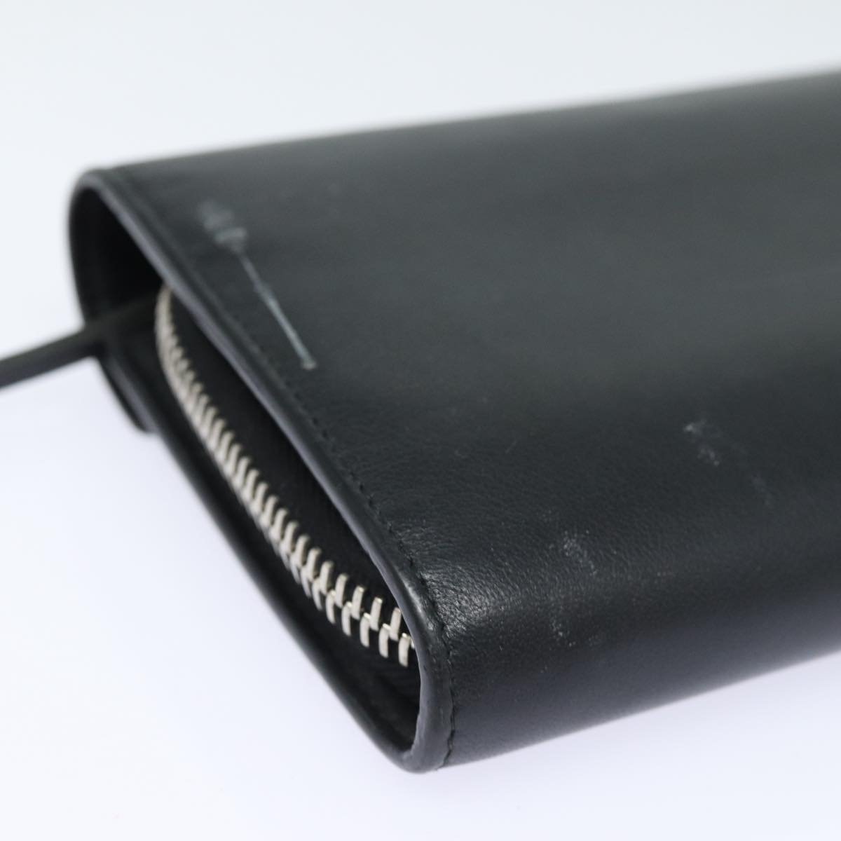 Balenciaga Papier Black Leather Wallet (Pre-Owned) - Image 4