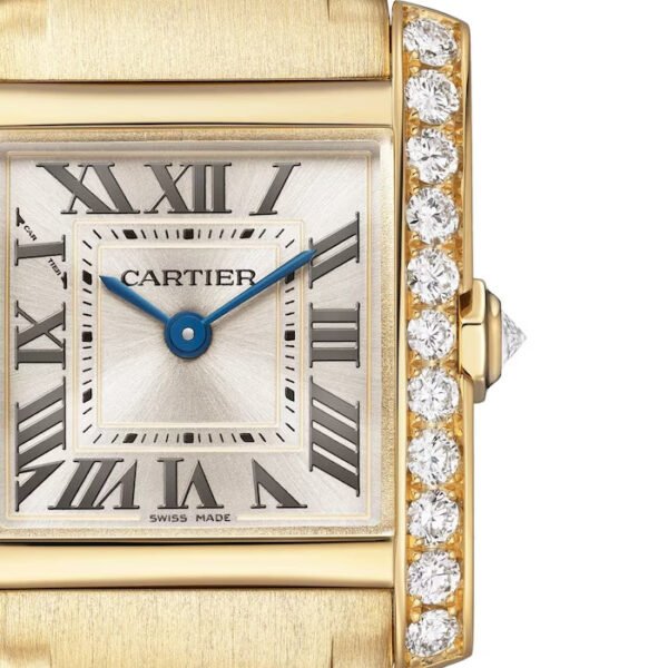 Cartier Tank Française 18K Yellow Gold & Diamonds Lady's Watch - Image 2