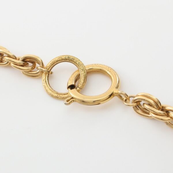 Chanel Coco Mark Necklace Gold Jewelry - Image 4