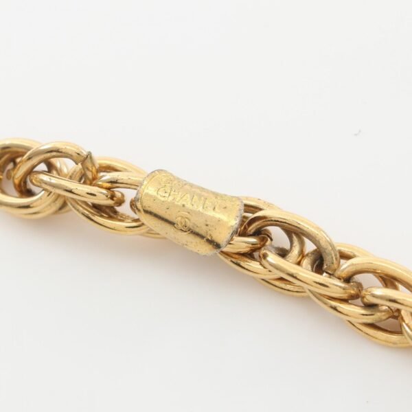 Chanel Coco Mark Necklace Gold Jewelry - Image 5