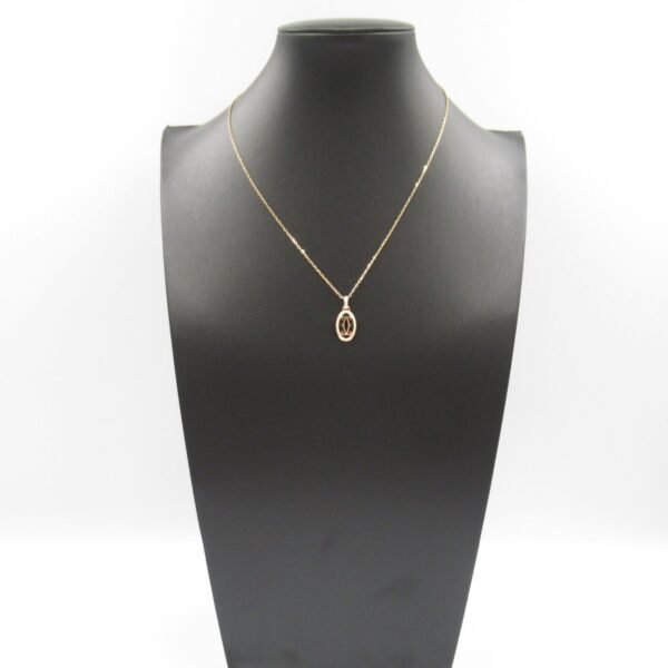 Cartier Double C Diamond Necklace K18PG - Image 7