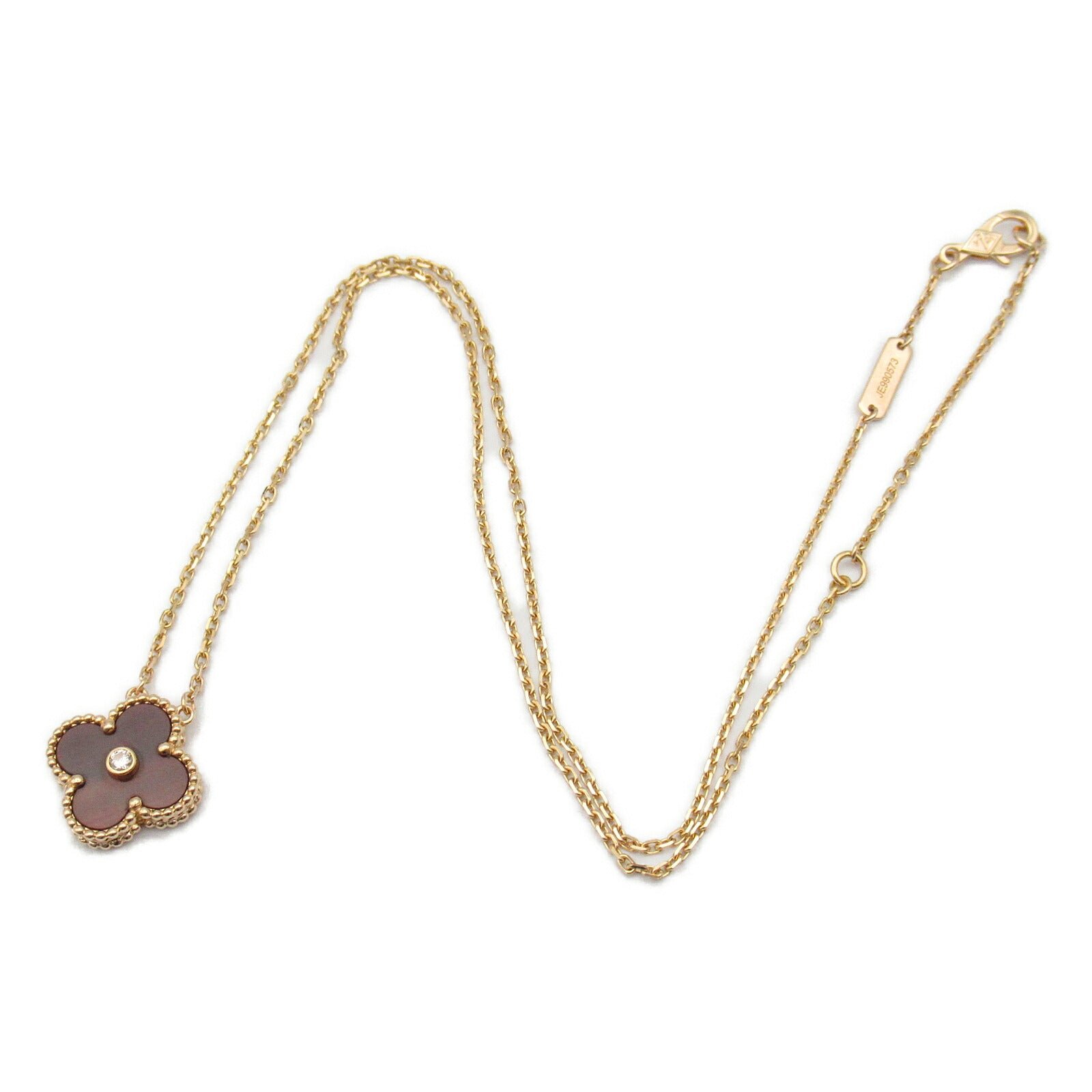 Van Cleef & Arpels Vintage Alhambra Diamond Necklace - Image 3