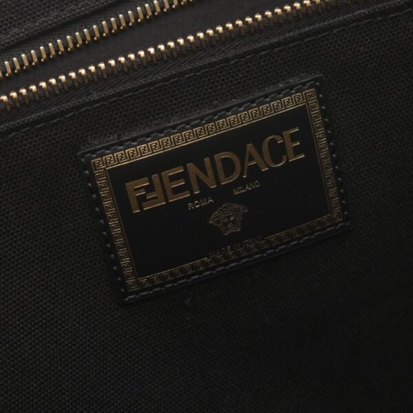 Fendi FENDACE Canvas Tote Bag 7VA558 - Image 4