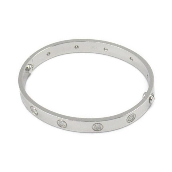 Cartier Love Bracelet 10P Diamond K18WG - Image 3