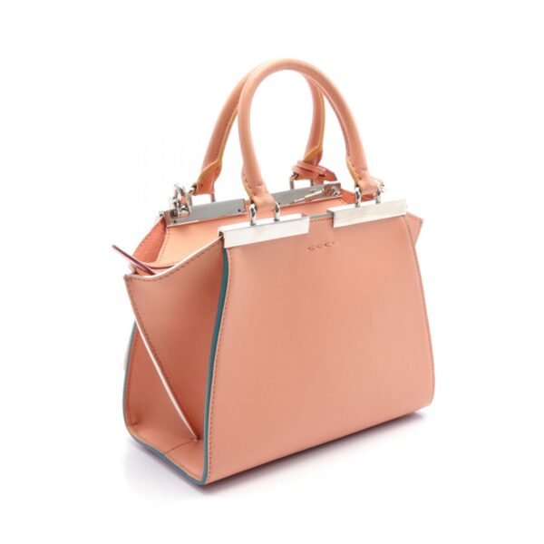 Fendi Mini Trois-Jours Leather Handbag 8BH333 - Image 2