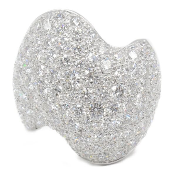 Van Cleef & Arpels Diamond Ring K18WG - Image 2